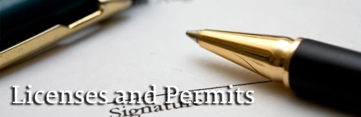 Payments, Licenses & Permits