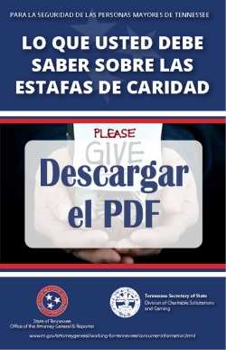 Lo que usted debe saber sobre las estafas de caridad