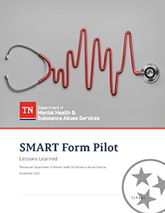 TDMHSAS_SMART_Form_Pilot_Report smart form pilot report cover page