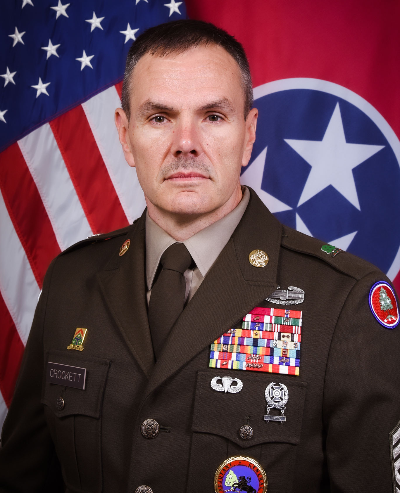 An image of Command Sergeant Major James Crockett