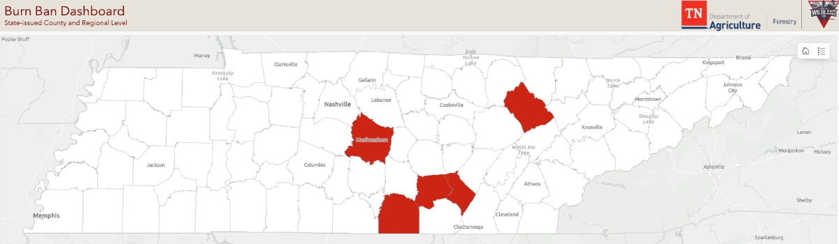 Burn Ban Dashboard