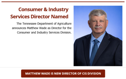 Matthew Wade Named Consumer and Industry Services Director