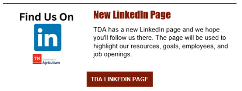 Tennessee Department of Ag Linked In