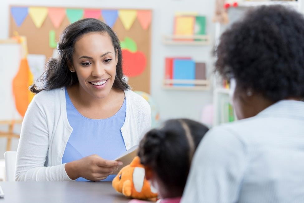 Child Care Provider with Parent Child Care Provider with Parent