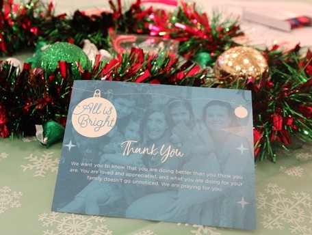 All Is Bright Thank You Card All Is Bright Thank You Card