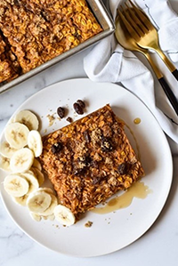 Baked Pumpkin Oatmeal
