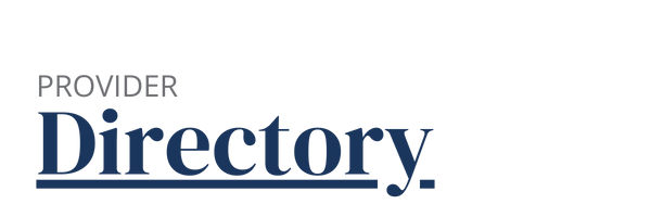 Provider Directory Provider Directory