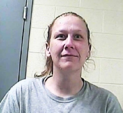 female mugshot
