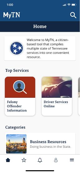 MyTN Mobile App MyTN Mobile App