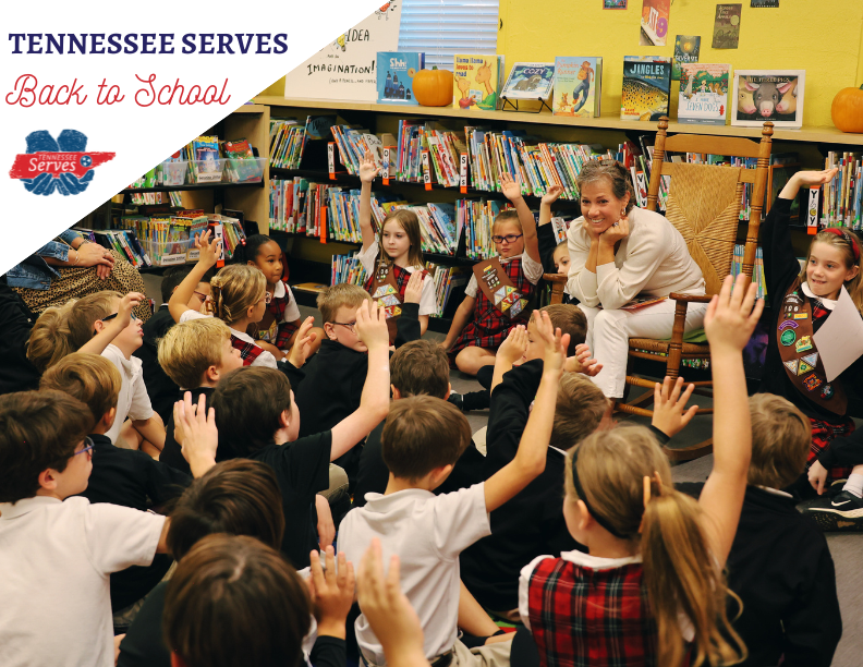 Tennessee Serves Supports Back to School Tennessee Serves Supports Back to School