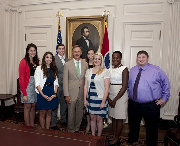 Governor's Interns