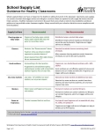 Classroom Cleaning Tips for Teachers