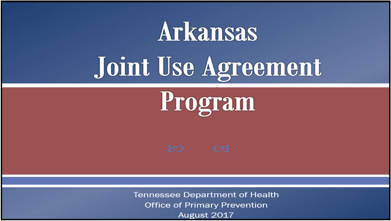 Joint Use Agreement Webinar Screenshot Joint Use Agreement Webinar Screenshot
