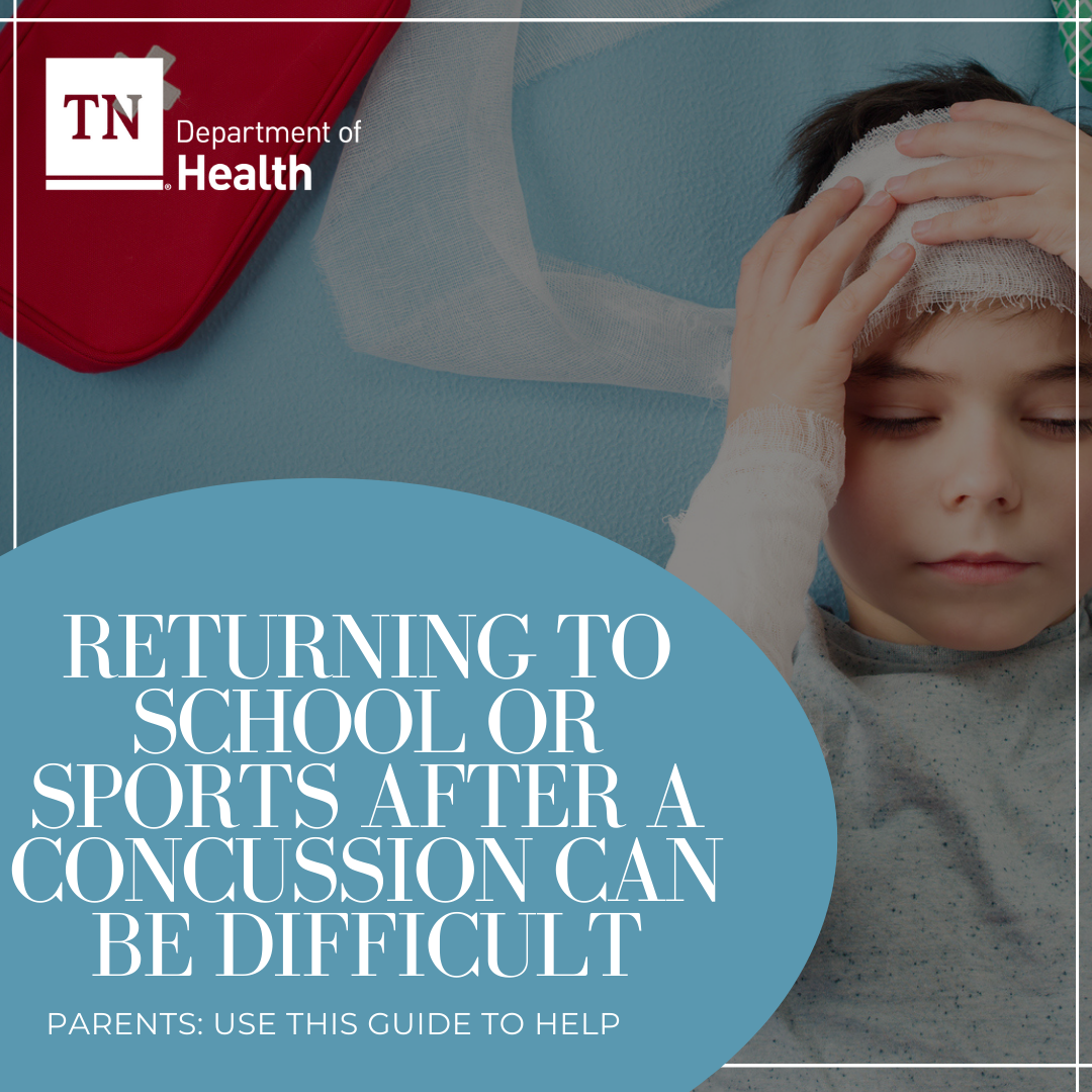 Returning after a concussion can be difficult (Instagram Post)
