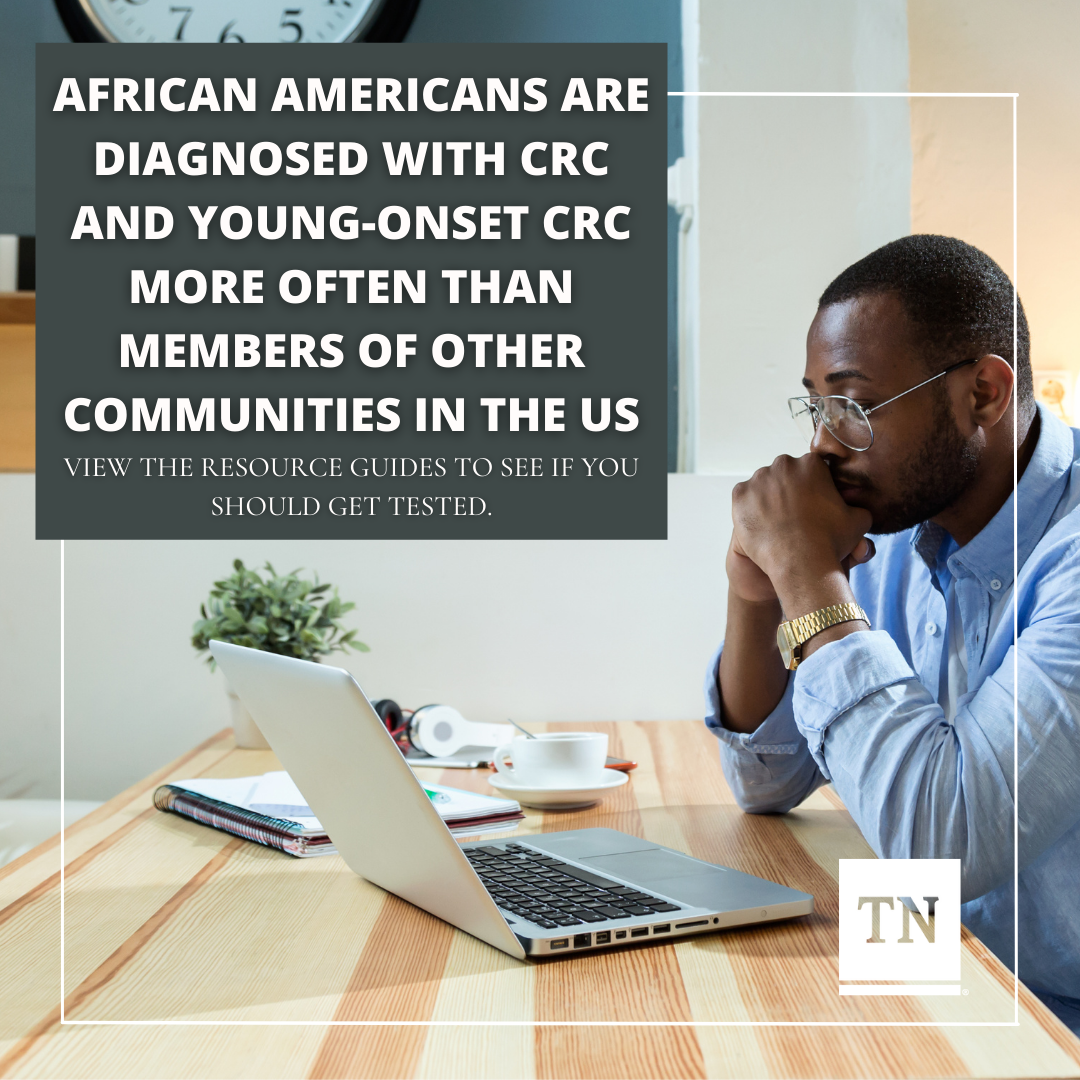 Colorectal cancer is the third most common cancer in black men and women (Instagram Post)
