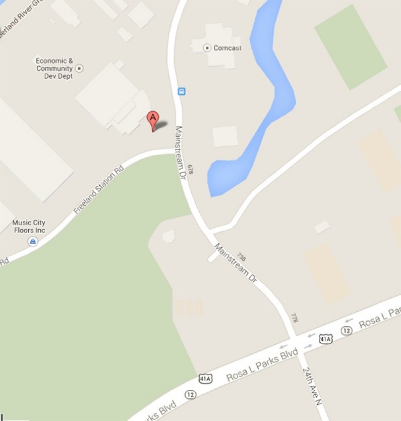 Map to 665 Mainstream Drive