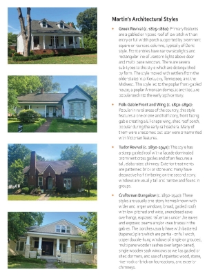 Sample page from Martin Design Guidelines funded with historic preservation grant Sample page from Martin Design Guidelines funded with historic preservation grant