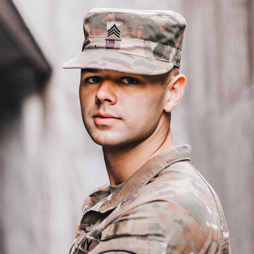 Staff Sgt. William Lukens, an infantryman with the Tennessee National Guard’s 278th Armored Cavalry Regiment, poses for a photograph in the fall of 2021 when he was a Sergeant and competing in the Army National Guard Best Warrior Competition. (photo courtesy of the Tennessee National Guard) Staff Sgt. William Lukens, an infantryman with the Tennessee National Guard’s 278th Armored Cavalry Regiment, poses for a photograph in the fall of 2021 when he was a Sergeant and competing in the Army National Guard Best Warrior Competition. (photo courtesy of the Tennessee National Guard)