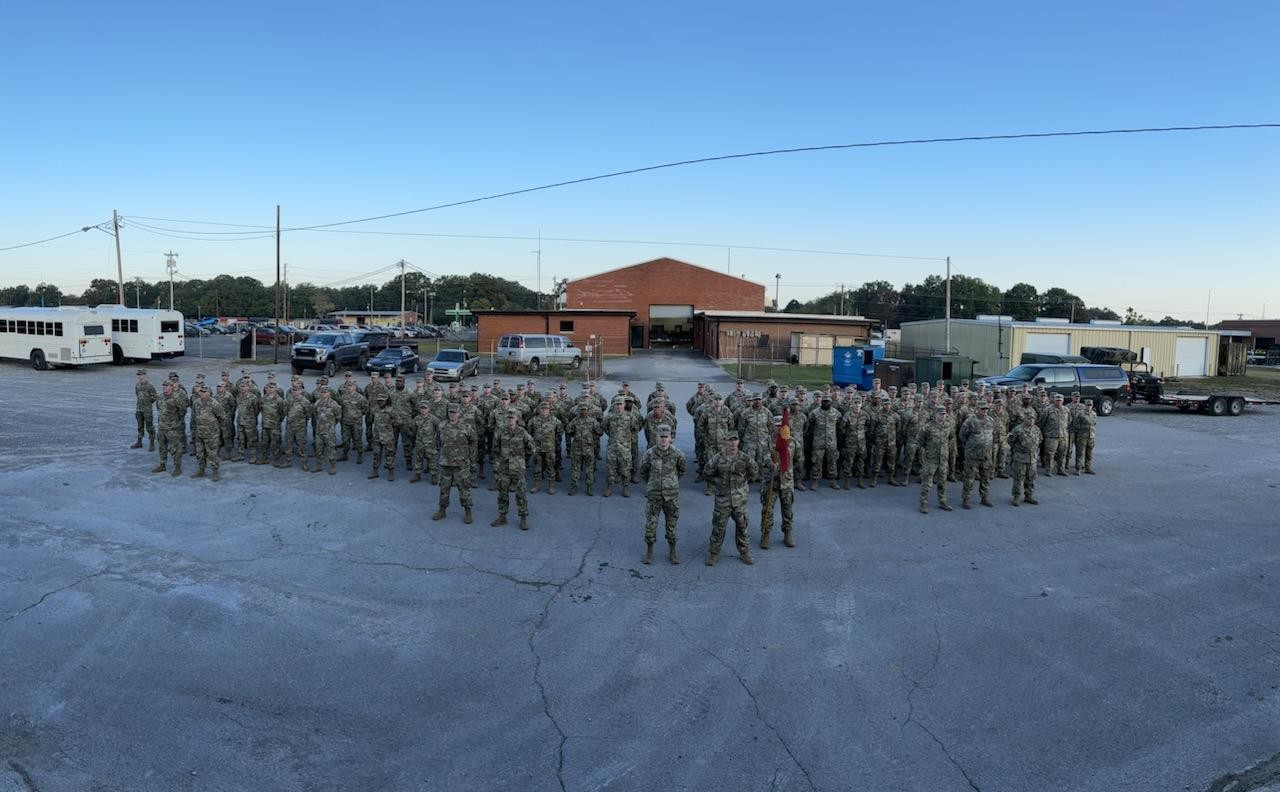 More than 125 Soldiers from the Tennessee National Guard’s 1175th Transportation Company departed Tennessee Wednesday, October 11, on the first leg of a year-long deployment to the Southwest border. (Submitted Photo) More than 125 Soldiers from the Tennessee National Guard’s 1175th Transportation Company departed Tennessee Wednesday, October 11, on the first leg of a year-long deployment to the Southwest border. (Submitted Photo)