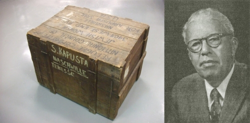 Holocaust Survivors' Crate and Mortimer May