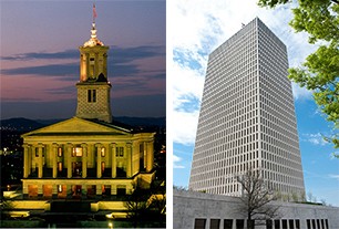 State Capitol and Tennessee Towers