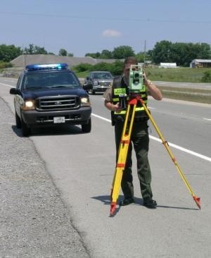 CIRT_man Trooper with camera on side of road