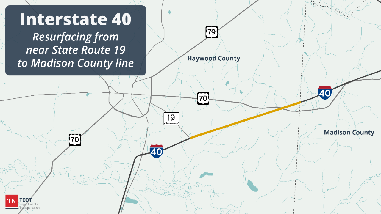 Haywood I-40 Resurfacing Haywood I-40 Resurfacing