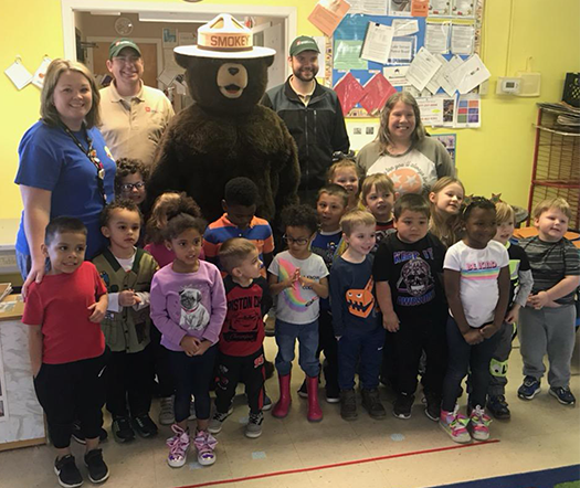 Smokey Bear Program at Washington County School Smokey Bear Program at Washington County School