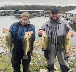Percy Priest TN Bass, January 2024