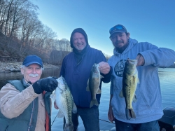 Dale Hollow TN catch, December 2023