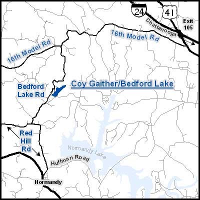 Coy Gaithers/Bedford Lake mamp