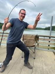 Joshua Ballard caught a Bluegill at Shellcracker Lake Pier, at the Williamsport Lakes Complex. Congratulations Joshua!