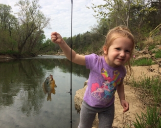 Ellison Peachee First Fish