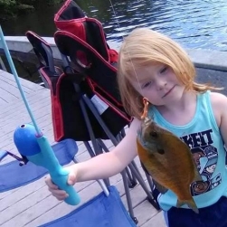 Landin Evans First Fish