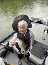 Parker Snoderly caught a Large Mouth Bass at Tellico Lake Tennessee. Congratulations Parker!