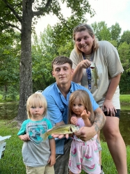 Jordan Hillis caught Largemouth Bass in Rock Island Tennessee. Congratulations Jordan!