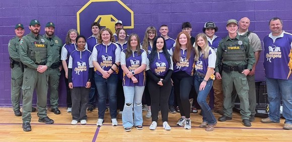 TWRA Represented at NASP Bownanza, Tipton Career Day