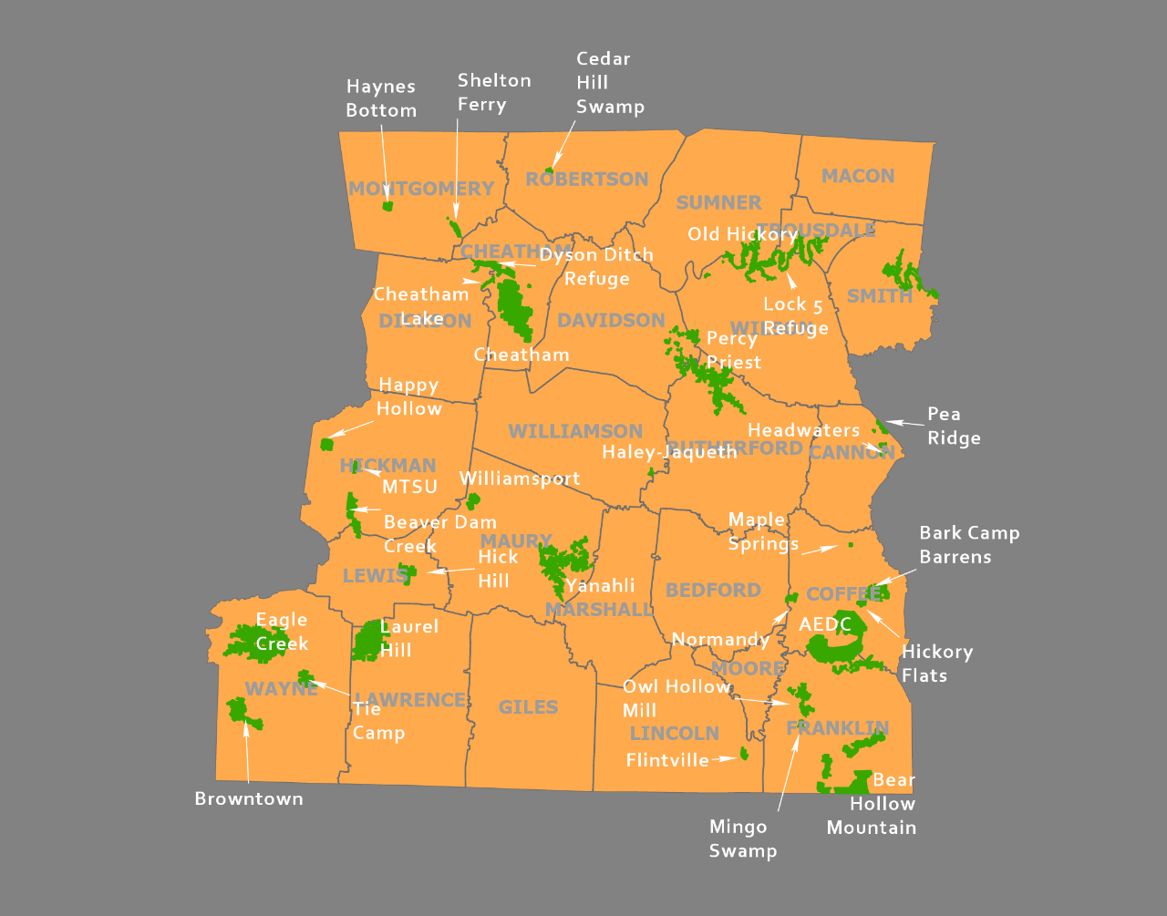 Middle Tennessee Region 2 Middle Tennessee Region 2