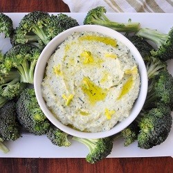 Broccoli Stalk Hummus Broccoli Stalk Hummus