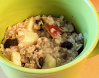 Fruity Homemade Oatmeal