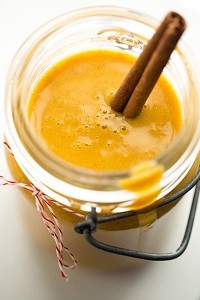 Velvety Butternut Cinnamon Date Smoothie for Two