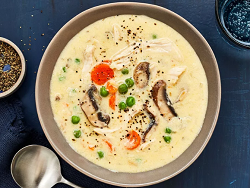 Creamy Chicken and Mushroom Soup